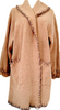 CHLOE PARIS. Vintage Miss Chloe Brown Wool Whipstitch Coat
