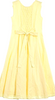 Rirandture Japan. Vintage Cotton/Viscose Yellow Dress