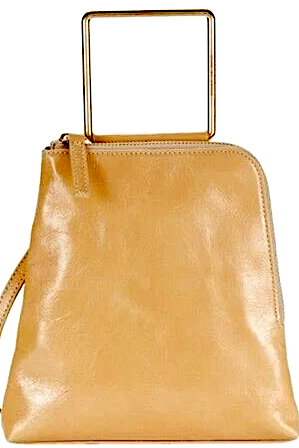 Marge Sherwood Seoul. Tan Leather Mini Breeze Top Handle Crossbody Strap Shoulder Bag