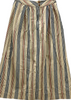 45rpm Japan. Multi Color Stripes Skirt