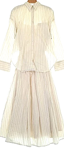 Comme des Garçons Comme des Garçons Japan. Black Semi Sheer 3/4 Sleeve Collection Dress