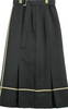 UNITED TOKYO JAPAN. BlackxKhaki Long/Maxi Length Skirt