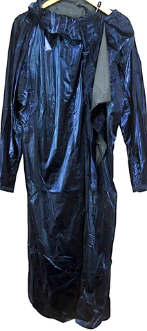 Prada Italy. Black Ruffle Trim Sleeveless Midi Dress