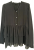 Hannoh Wessel Paris. AEQUAMENTE Black Silk Blouse
