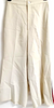 Gucci Italy. Vintage Wide Leg Rayon/Polyurethane Pants  w/ Red/Blue Stripe Accents on Reverse