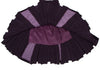 ATSURO TAYAMA JAPAN. Deep Violet Angora Blended Knit Skirt