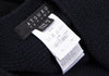 A/T ATSURO TAYAMA JAPAN. NAVY, BLACK Wool Bicolor French Sleeve Knit Dress