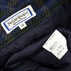 Yves Saint Laurent Paris. Vintage Blue Plaids Tuck Skirt