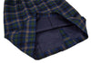 Yves Saint Laurent Paris. Vintage Blue Plaids Tuck Skirt