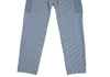Mademoiselle NON NON JAPAN. Indigo, White Hickory Stripe Jeans