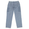 Mademoiselle NON NON JAPAN. Indigo, White Hickory Stripe Jeans