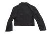 COMME des GARCONS JAPAN. TRICOT. Black Quilting Lining Cropped Short Jacket