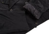 COMME des GARCONS JAPAN. TRICOT. Black Quilting Lining Cropped Short Jacket