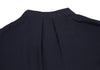 nano universe JAPAN. Dark Navy Drape Design Shirt