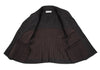 ISSEY MIYAKE JAPAN. Black Stitch Stripe Padding Jacket Black