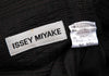 ISSEY MIYAKE JAPAN. Black Stitch Stripe Padding Jacket Black