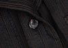 ISSEY MIYAKE JAPAN. Black Stitch Stripe Padding Jacket Black