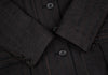 ISSEY MIYAKE JAPAN. Black Stitch Stripe Padding Jacket Black