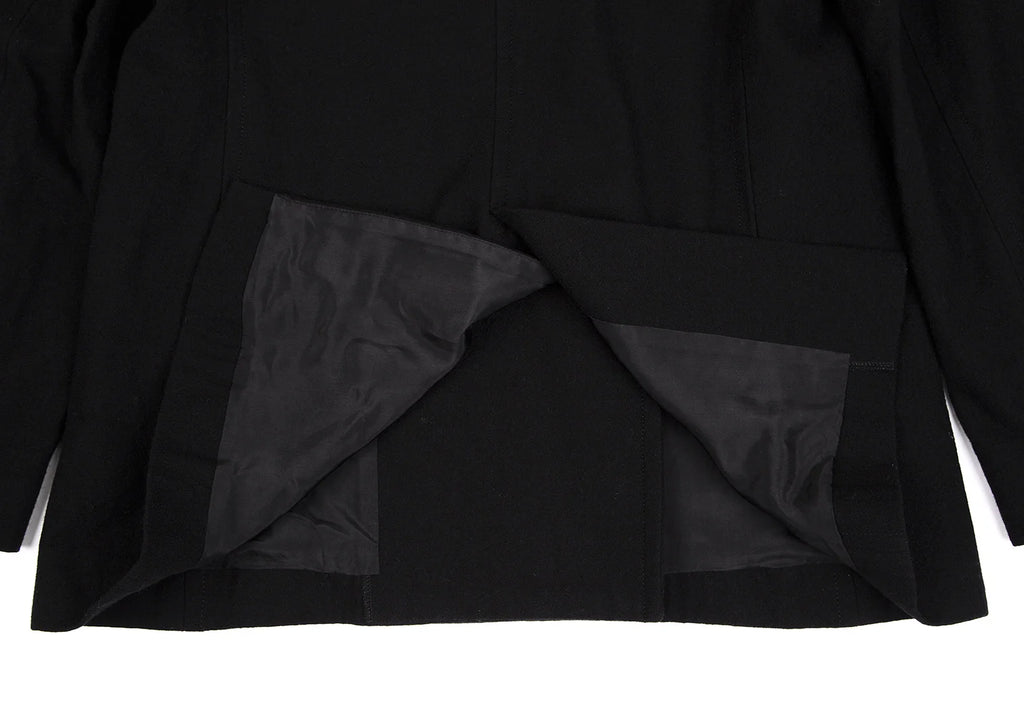 MARGARET HOWELL LONDON/TOKYO. Black Wool Pea Coat