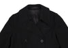 MARGARET HOWELL LONDON/TOKYO. Black Wool Pea Coat