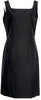 JIL SANDER Black Silk Sleeveless Dress