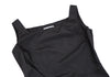 JIL SANDER Black Silk Sleeveless Dress