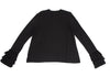 COMME des GARCONS JAPAN. noir kei ninomiya. Black Frill Decoration Wool Knit Blouse/Top