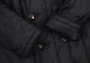 45rpm umii908 Japan. Black Lining Fur Nylon Pea Coat