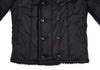 45rpm umii908 Japan. Black Lining Fur Nylon Pea Coat
