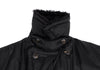 45rpm umii908 Japan. Black Lining Fur Nylon Pea Coat