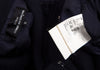 COMME des GARCONS JAPAN. TRICOT. Navy Wool Cutting Design Coat