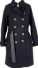 WIM NEELS BELGIUM. Navy Wool Belted Trench Coat