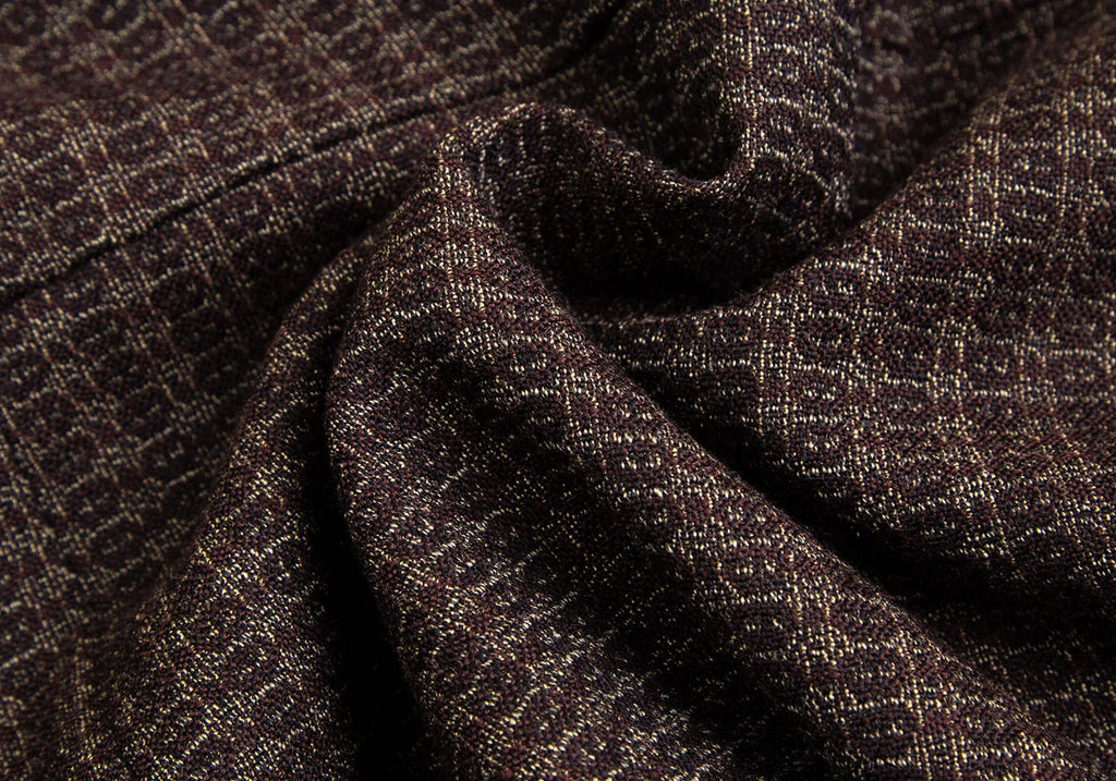 ROMEO GIGLI ITALY.  gigli. Brown Wool Jacquard Jacket