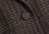 ROMEO GIGLI ITALY.  gigli. Brown Wool Jacquard Jacket