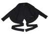 Loewe Madrid. Black Cashmere Knit Cardigan