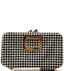 Roger Vivier Paris. NWOT. Ponyhair Fur Houndstooth Pattern Clutch Bag