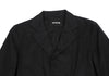 ISSEY MIYAKE JAPAN. zucca Black Cotton Jacket