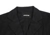 ISSEY MIYAKE JAPAN. zucca Black Cotton Jacket