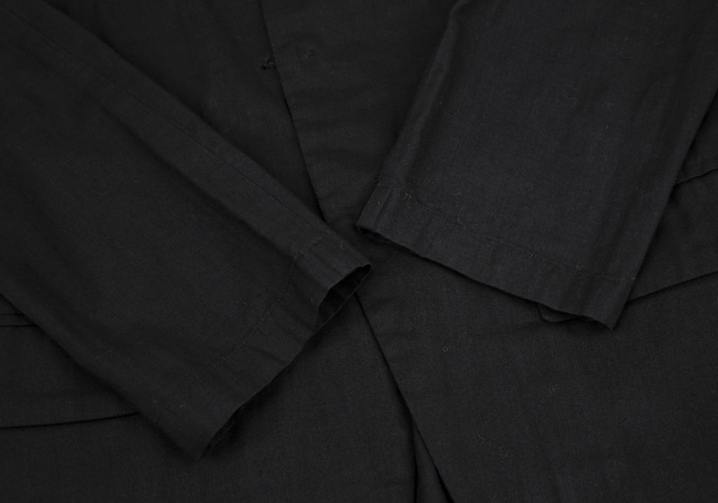 ISSEY MIYAKE JAPAN. zucca Black Cotton Jacket