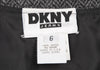 DKNY DKNY JEANS NY. Grey Herringbone Tweed Wrap Mini Skirt