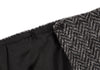 DKNY DKNY JEANS NY. Grey Herringbone Tweed Wrap Mini Skirt