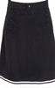 COMME des GARCONS JAPAN. TRICOT. Navy Cotton Sailor Skirt