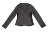 HIROKO KOSHINO  HIROKO BIS JAPAN. Piping Stitched Black Shawl-collar Jacket
