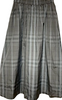 United Arrows Japan. green label relaxing Gray Check Easy Long Skirt