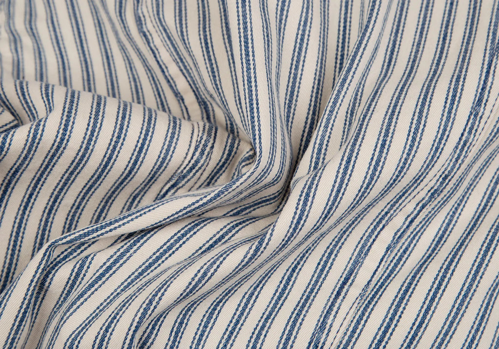 45rpm 45R JAPAN.  Ivory Striped Stretch Jacket