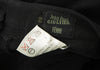 Jean-Paul GAULTIER PARIS. FEMME Black Triacetate Straight Pants