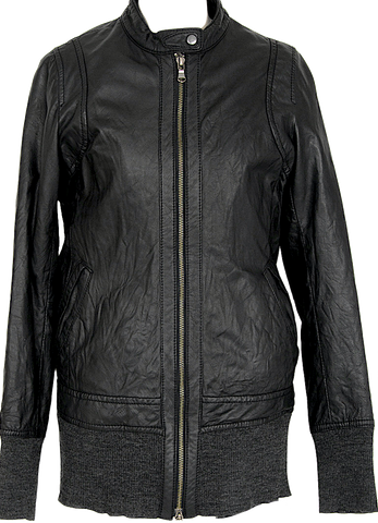 Takeo Kikuchi Japan.  Black Parka Trench Coat Jacket