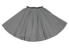 ISSEY MIYAKE JAPAN. 132 5. LINE. Grey PolyTech Blend Drape Skirt