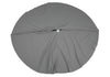 ISSEY MIYAKE JAPAN. 132 5. LINE. Grey PolyTech Blend Drape Skirt