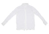 ISSEY MIYAKE JAPAN. PERMANENTE Wrinkle Pleats White Blouse